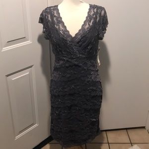 NWT Gunmetal Grey Marina Dress